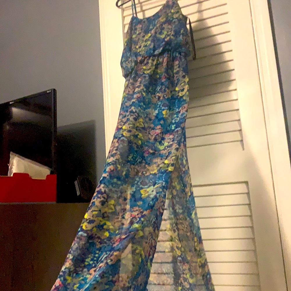 Multi-color Maxi dress, size XS, brand: Fire Los Angeles